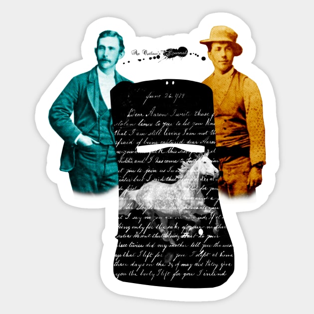 The Fatal Friendship Sticker by Outlaw_Joe_Byrne